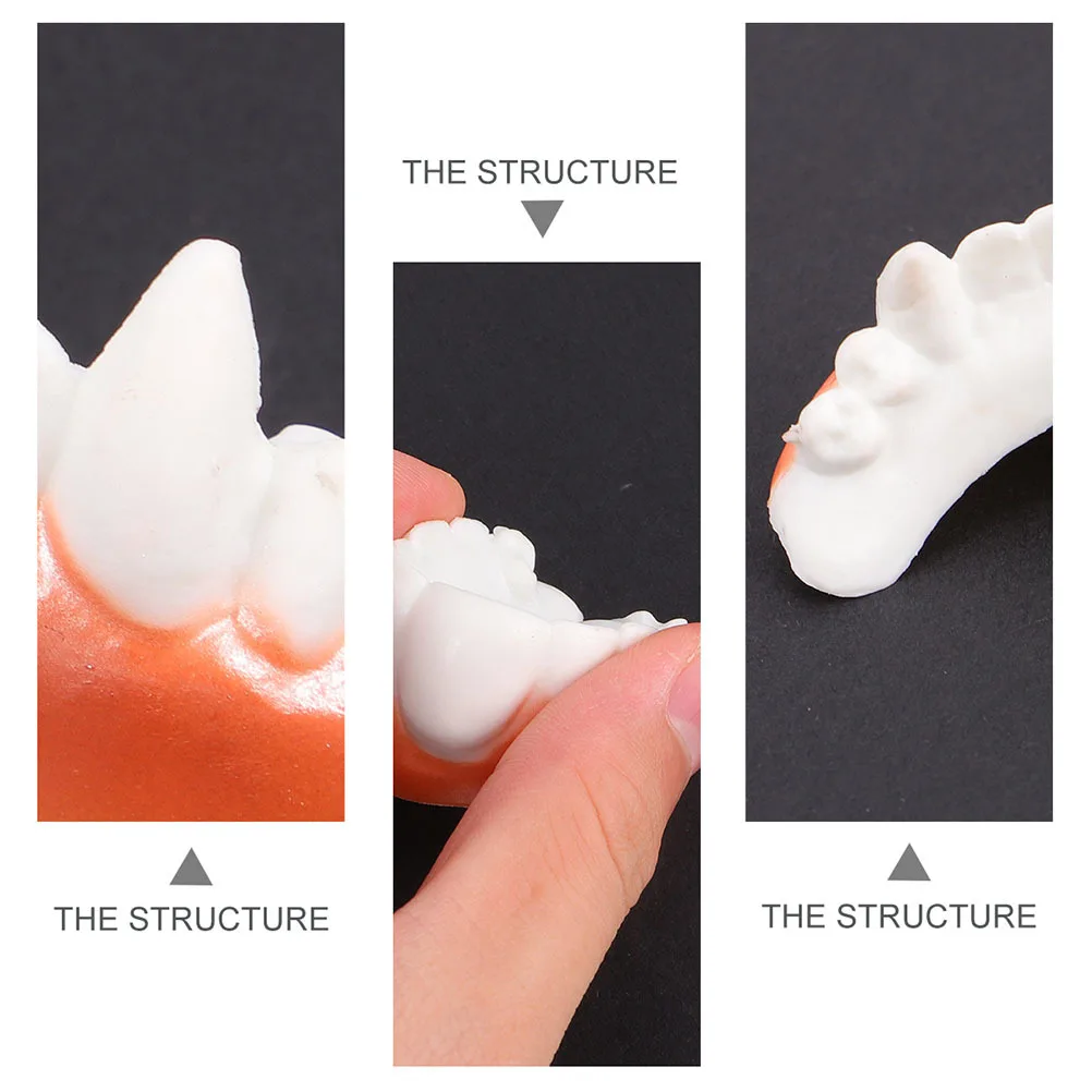 

10Pcs Halloween Tricky Dentures Prank Props Cosplay Fake Teeth Scary Party Decoration Accessories Cosplay Teeth
