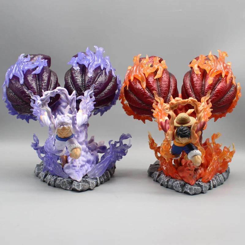 

New 21cm One Piece Cheng First Bullet Grizzly Gun Luffy Nica Handmade Model Decoration Anime Collection Decoration Birthday Gift