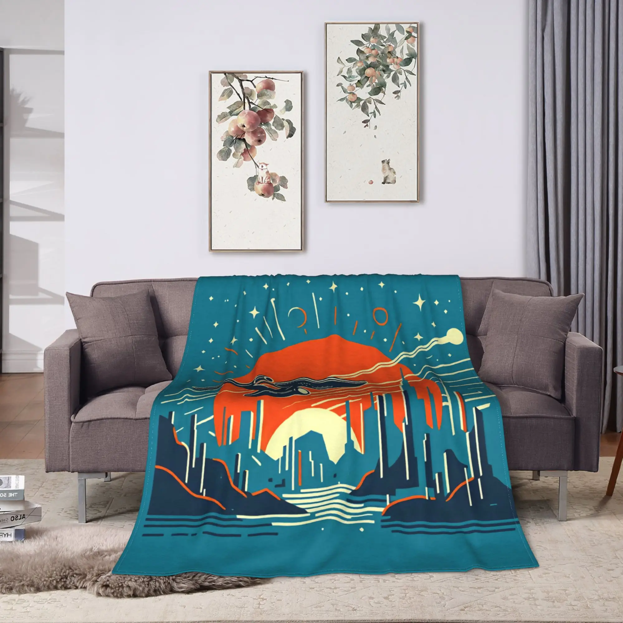 Soft Blanket Travel Office S-Star T-Trek Ship Movie  Bedding Throws  Flannel Bedspread For Couch Chair Aesthetic Sofa Bed Cover