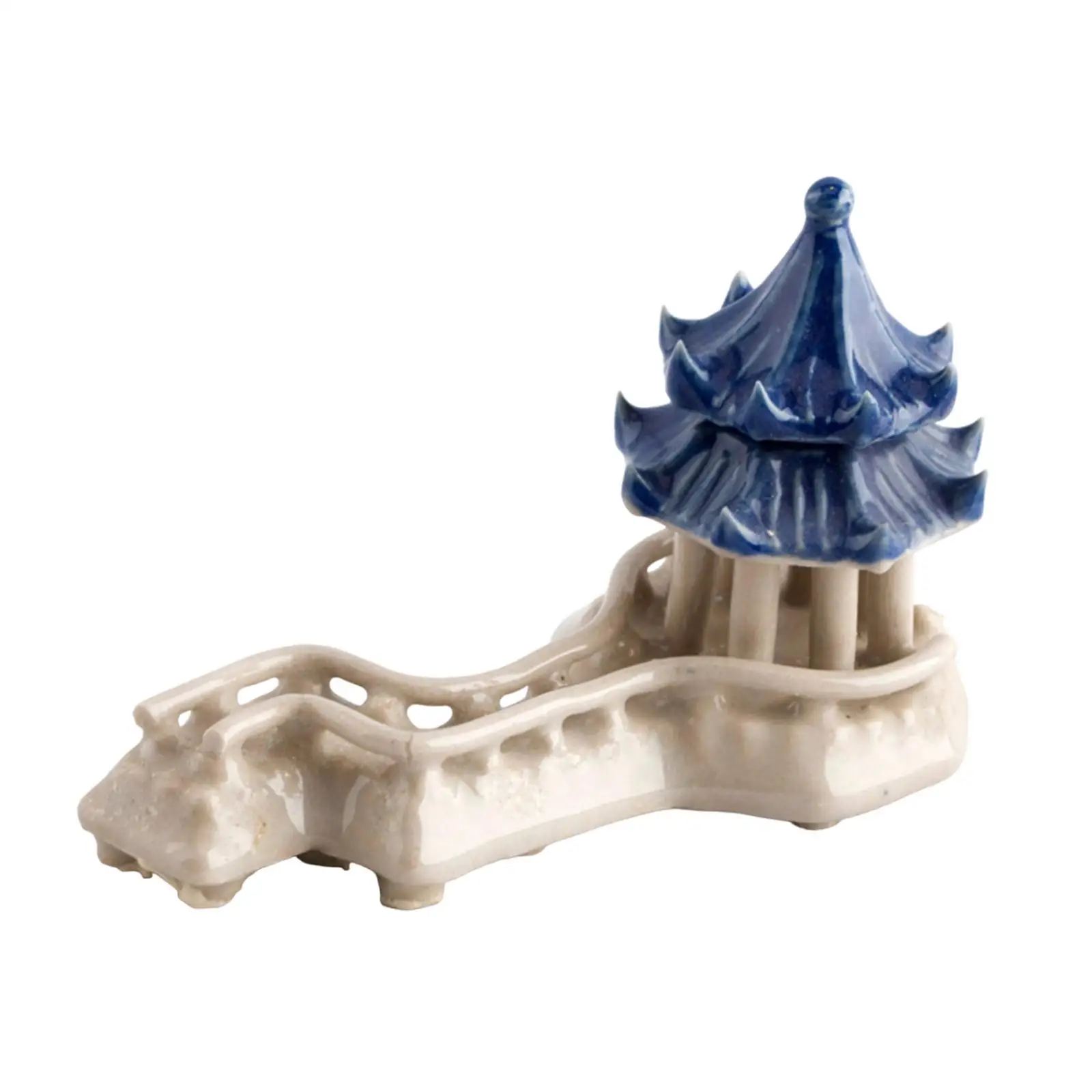 زخرفة المناظر الطبيعية الصغيرة مصغرة الجنية حديقة تمثال جسر خزان الأسماك