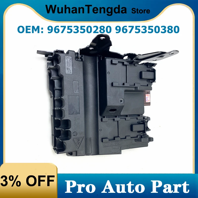 9675350380 Management Protection Unit Battery Manager BPGA Module E1065596 for Peugeot 408 308S 4008 Citroen C4 9675350280