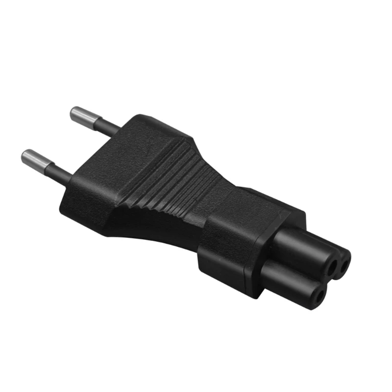 EU to IEC320 C5/C7 Power Converter,European standard to C5/c7 Conversion Plugs EU 2 Prong Plugs Adapter