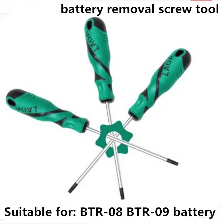 FSM-60S FSM-80S FSM-70S FSM-62S Fiber Fusion Splicer Battery BTR-08 BTR-09 Removal Screwdriver Removal Screw Tool