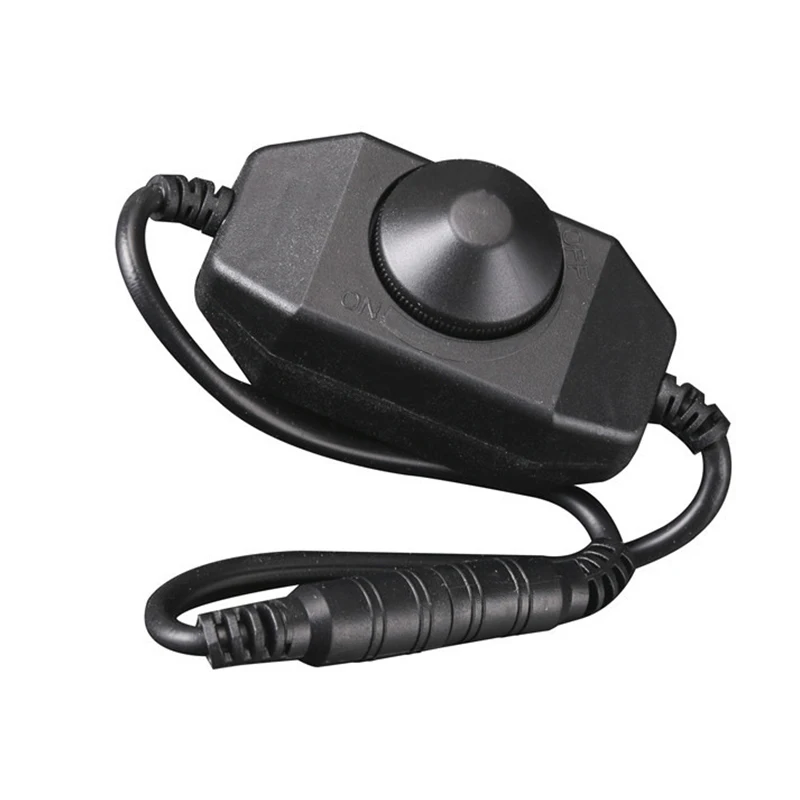 DC 12V 24V Stepless Knob LED Dimmer Switch Controller for 3528 5050 Single Color LED Strip Light Dimmer Adjust Brightness