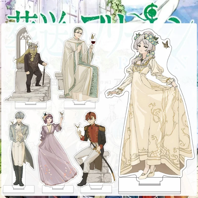 Anime Frieren: Beyond Journey's End Acrylic Stand Figures Manga Miniatures Cute Figurines Garage Kits Model Toys 15cm