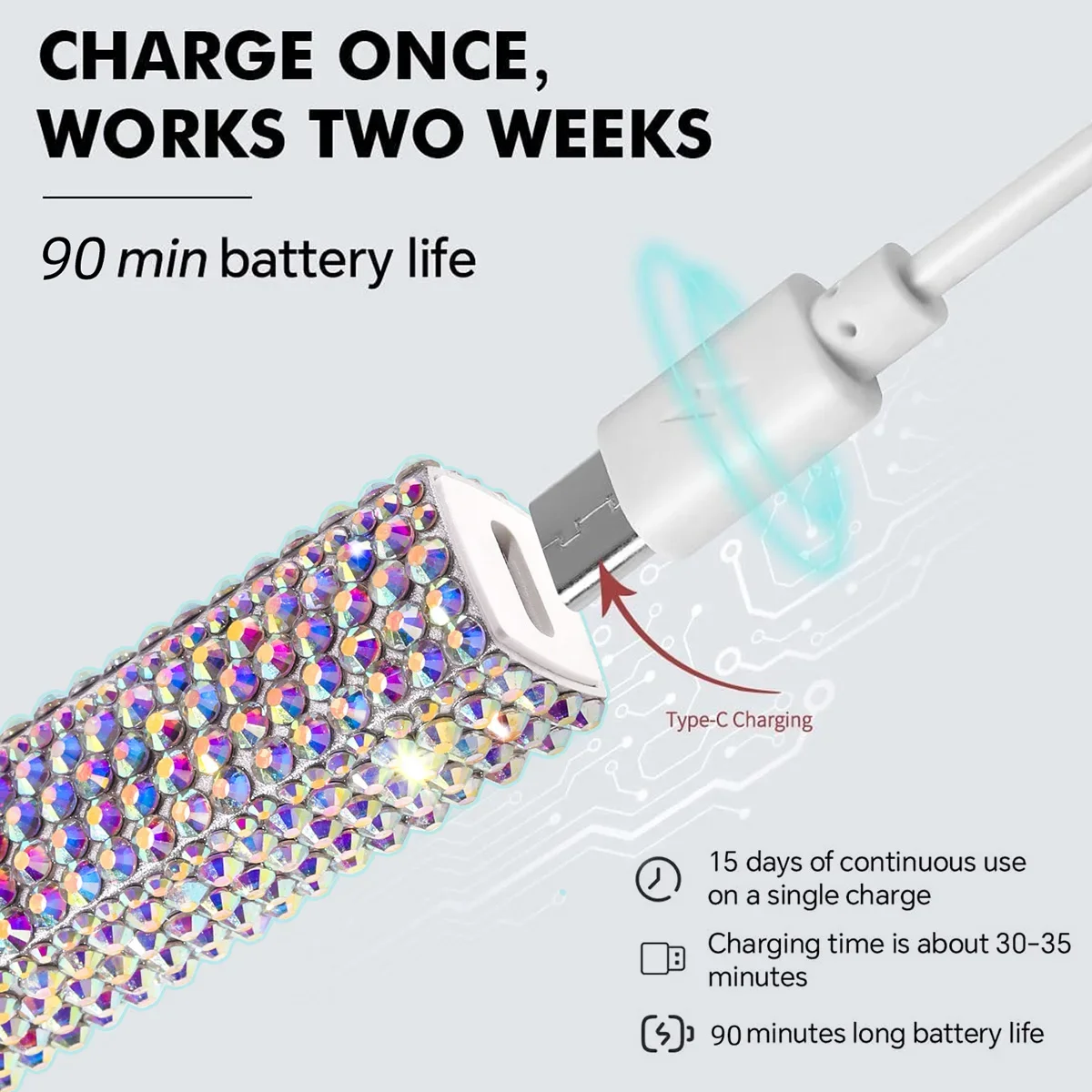 ミニLED UVランプ,家庭用およびサロン用,タッチスクリーン付き,高速