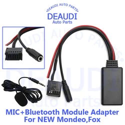 For Ford Mondeo Focus Bluetooth 5.0 Module Receiver Adapter Radio Stereo AUX Cable Adapter 5000 6000 CD