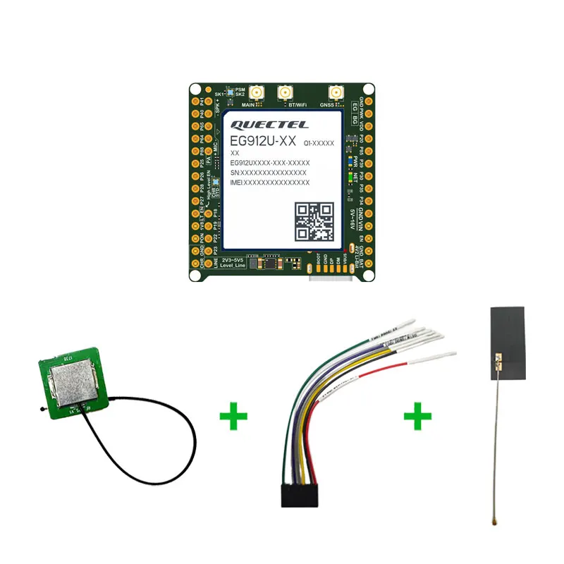 Quectel EG912UGLAA/EG915UEUAB/EG916QGLLG Core Board LTE GSM Module GNSS Receiver Open QuecPython Development Board