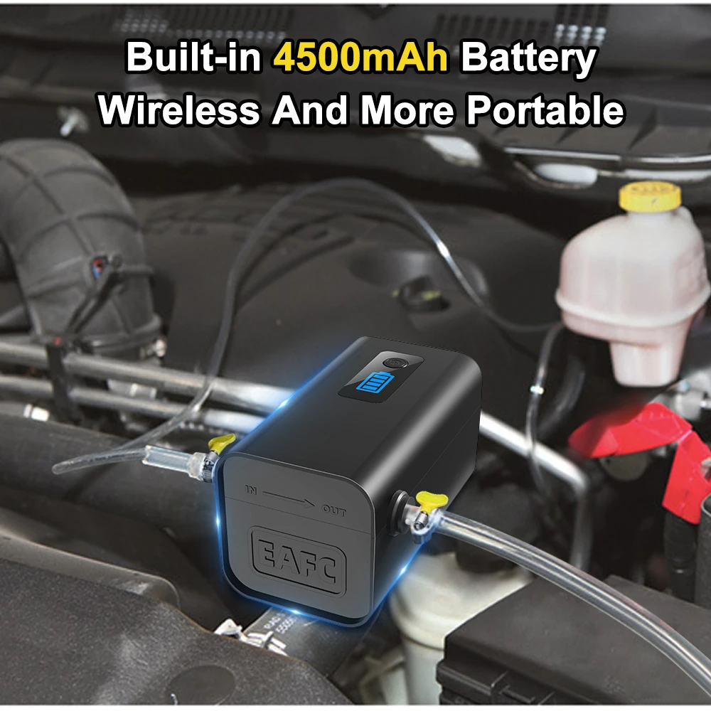2025 Newest 60W Wireless Electric Car Oil Pump 12V Self Priming Diesel Fluid Sump Extractor Scavenge Fuel Transfer Suction Pump