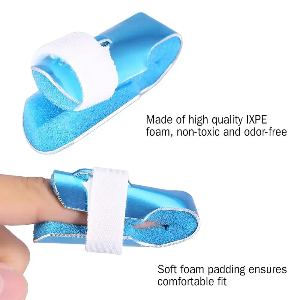 S/M/L Medical Adjustable Finger Fracture Fixation Splint Rehabilitation Bending Deformation Correction Nursing TreatmentPolytype