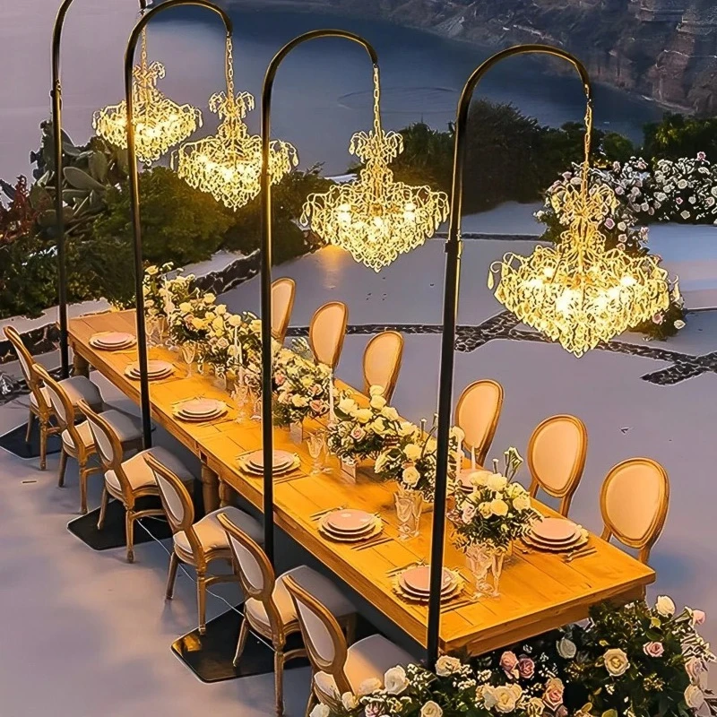 Wholesale Modern Lighting Decoration Chandelier Wedding Prop Light