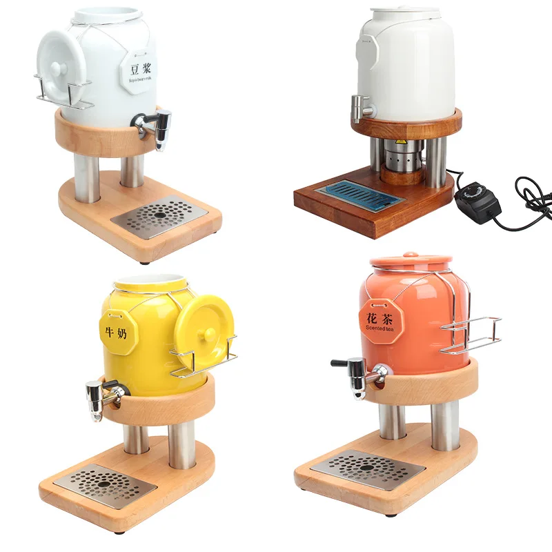 Commercial buffet milk Ding ceramic coffee Ding hotel thermal insulation juice soy milk bucket beverage machine faucet milk tea
