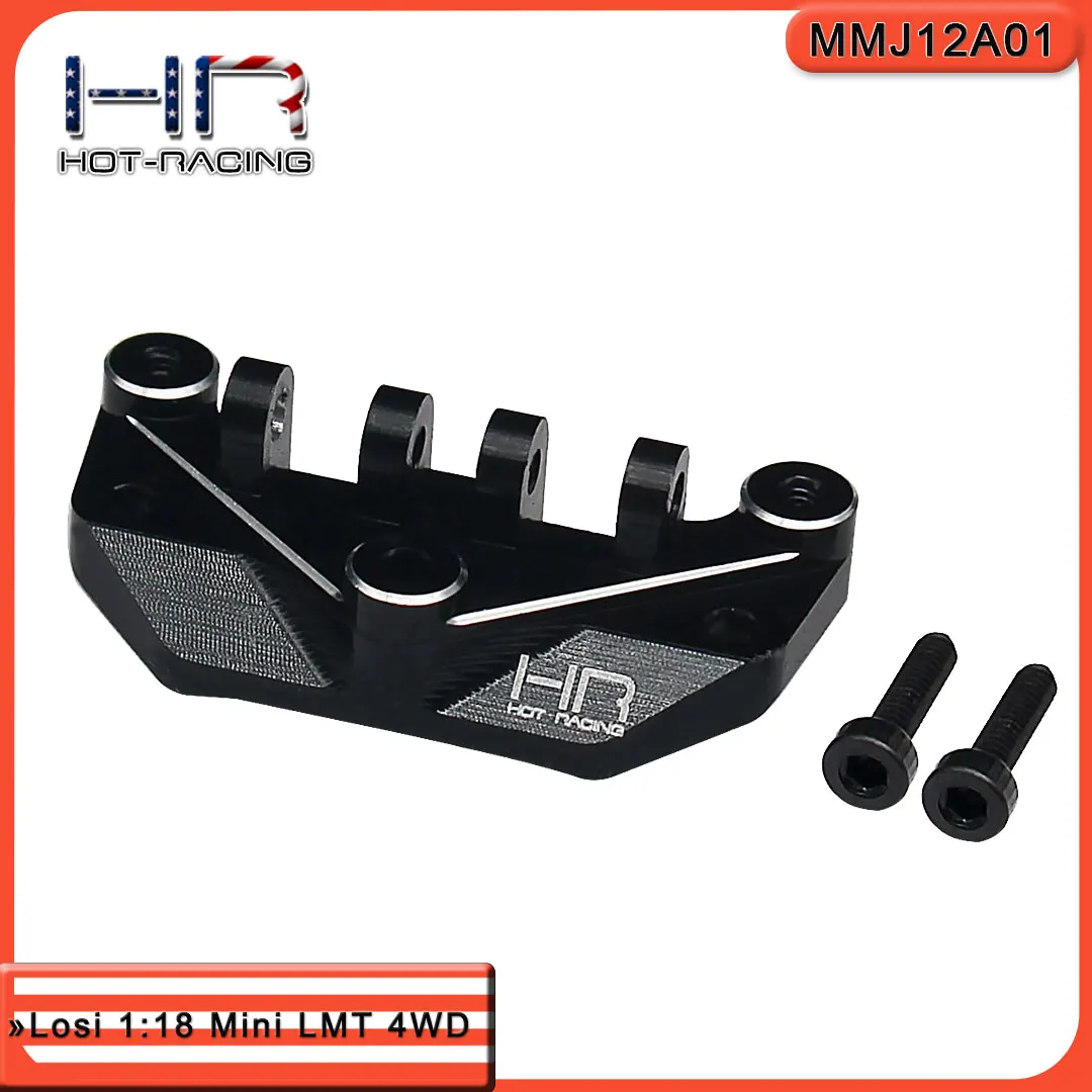 Hot Racing Aluminum Axle Upper Link Mount: Mini LMT