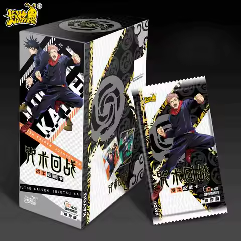 New Original KAYOU Card Jujutsu Kaisen Card Gojo Satoru Fushiguro Megumi Itadori Yuji Warlock Collection Gift Card Collection