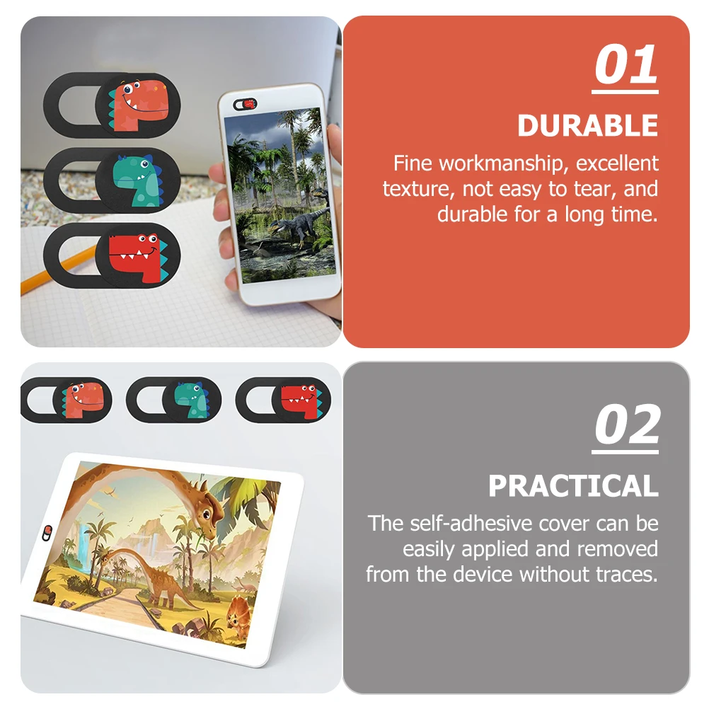 

3 Pcs Camera Cover Lens Protector Privacy Slider for Laptop Computer Webcam Case