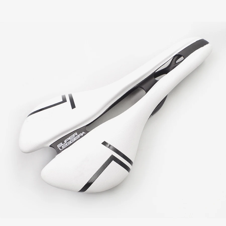 Ultralight Full Carbon Saddle Comfortable Road Bike Saddle Bicycle Vtt Racing Seat Sans Cycling Seat Mat Bike Spare Parts