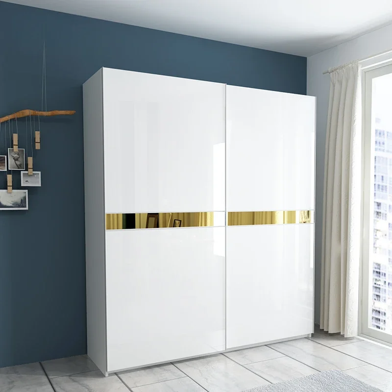 

Nordic White Wardrobe Organizer Storage Wooden Hotel Closet Home Clothes Roupeiro De Quarto Furniture For Bedroom