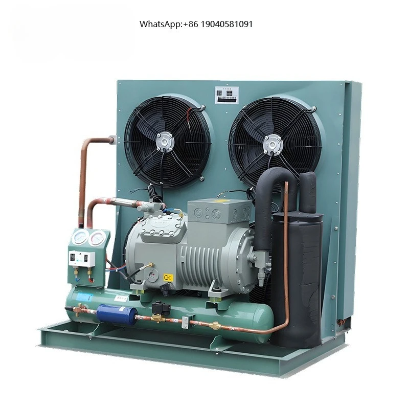 Automatic Motor Chilling Equipment with High Cooling Capacity and Remote Monitoring for Restaurants and Supermarkets Cold Rooms