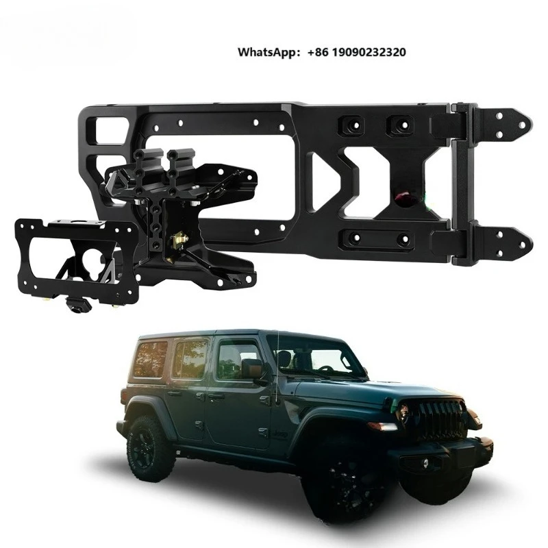 Hot Selling Aluminum Alloy Spare Tire Carrier Tailgate Bracket Hinge Reinforcement Kits   PX