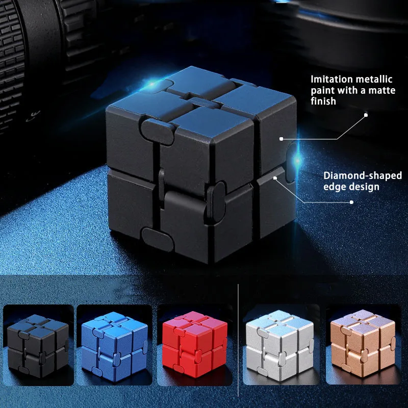 Infinite Magic Cube Infinity Cube Fidget Toy EDC  Sensory Relieve