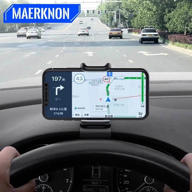 Supporto universale per telefono da auto supporto per telefono cellulare regolabile supporto per telefono a mani libere per supporto per telefono