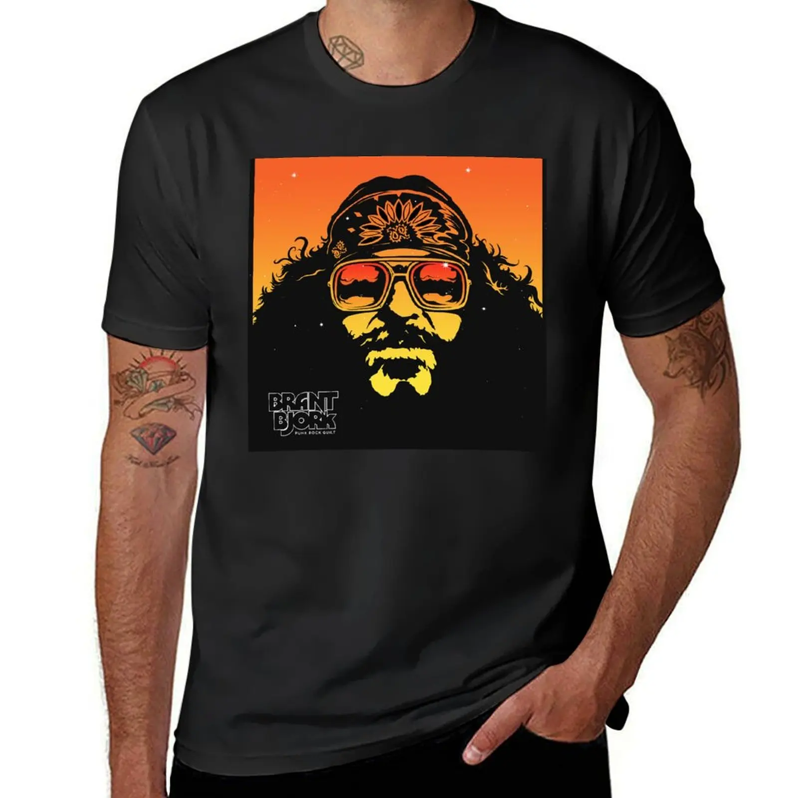 brant bjork T-Shirt boys animal print oversizeds shirts graphic tees mens workout shirts