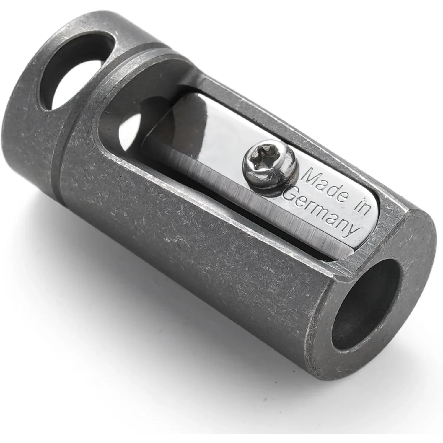 keyunity-kt00-チタン合金製ハンドヘルド鉛筆削り、ドイツ製鋼刃