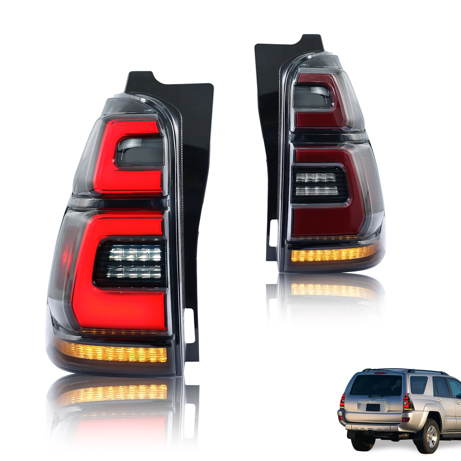 Xds Archaic Car Back Lamp Assembly For  4runner N21 Taillights 2003-2009 Animation Sequentital Turning For 4Runner Rear Li