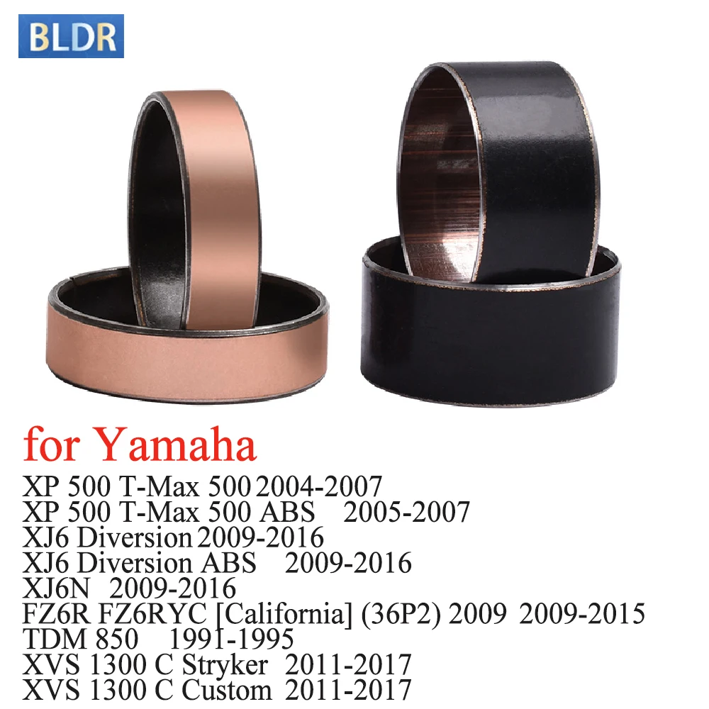 Buje de Horquilla Delantera para YAMAHA XP 500 T-Max 500 XJ6 Diversion XJ6N FZ6R FZ6RYC TDM 850 XVS 1300 C Stryker XVS 1300 C Custom