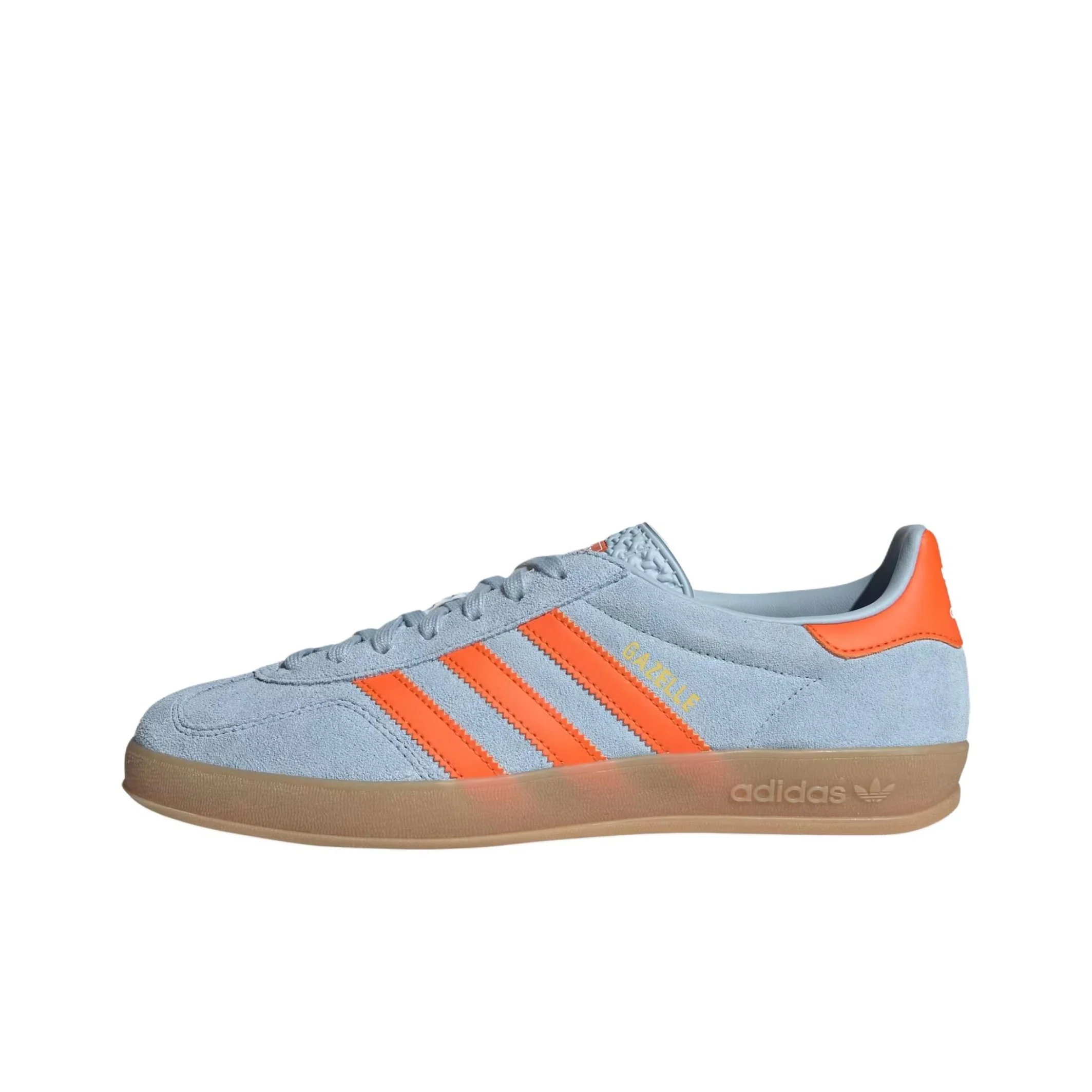 Adidas Originals GAZELLE INDOOR Low top Skateboard Shoes Unisex Blue Orange JH5405