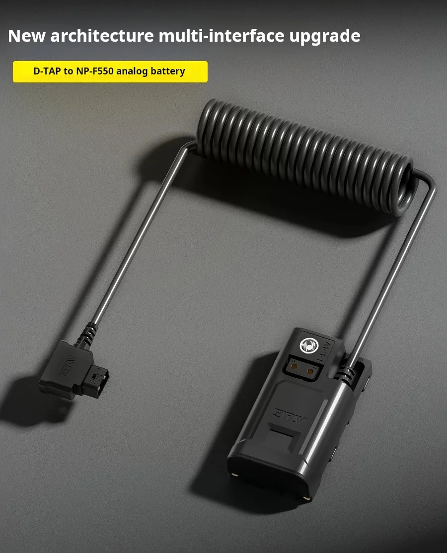

Zitay D-tap To F550 Analog Battery Suitable For ATOMOS INFERNO Monitor NP-F970 Power Supply