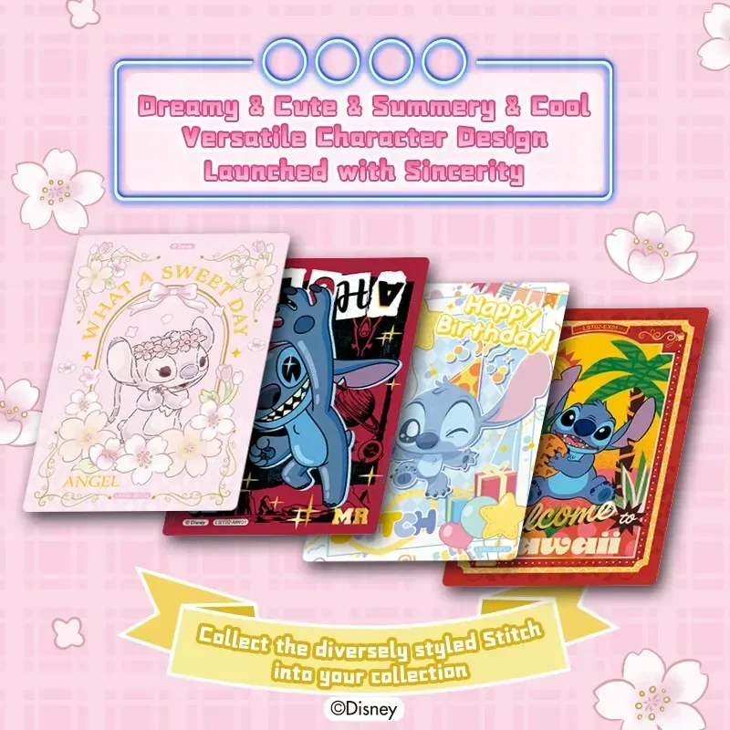 10 Packs CARDFUN Lilo and Stitch 2nd Cards Official Anime TCG CCG Collectible Card Game Trading Cards Hobby Gifts Toys