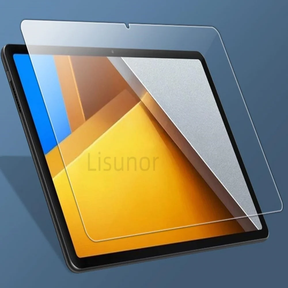 2 Pcs 9H Tempered Glass Screen Protector For Xiaomi Poco Pad X1 11.2 M1 12.1 Inch Anti-Scratch Anti-Fingerprint Protective Film