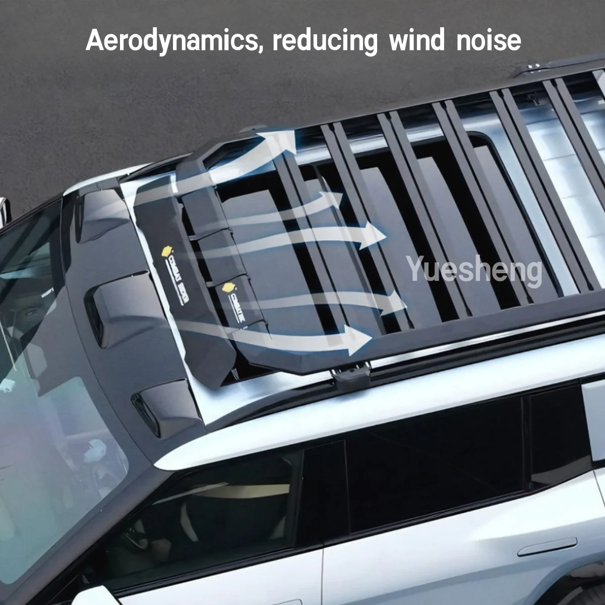 Great Wall GWM Cannon Pickup Truck Aluminum Alloy Universal Roof Rack Car Roof Luggage Rack Platform Exterior Accessories