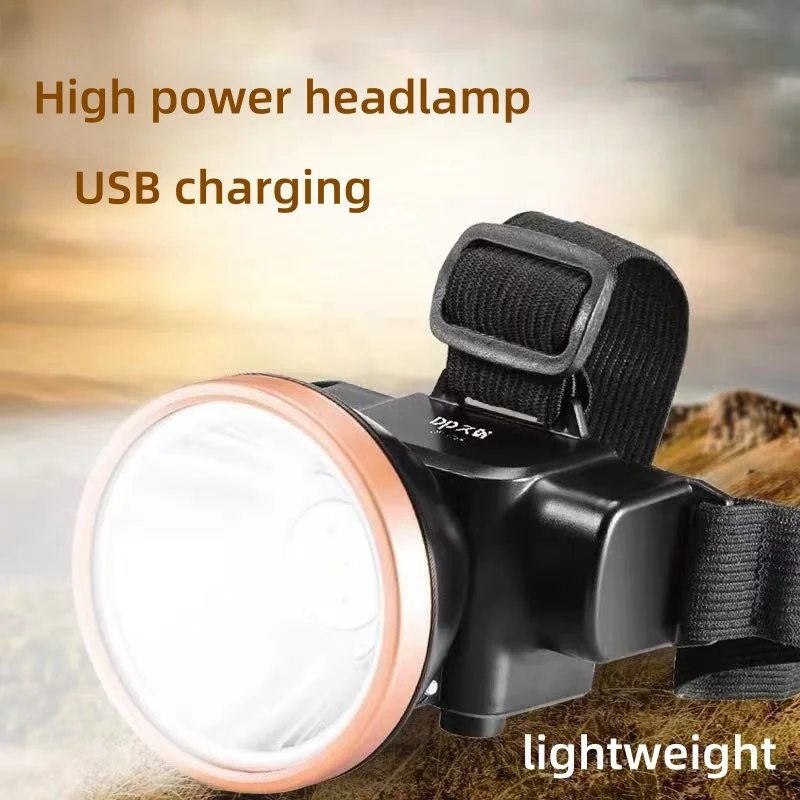 

Head Flashlight High Power Mini Head Lamp USB Rechargeable led headlamp WaterProof Camping Led Head Torch Light for huntIng