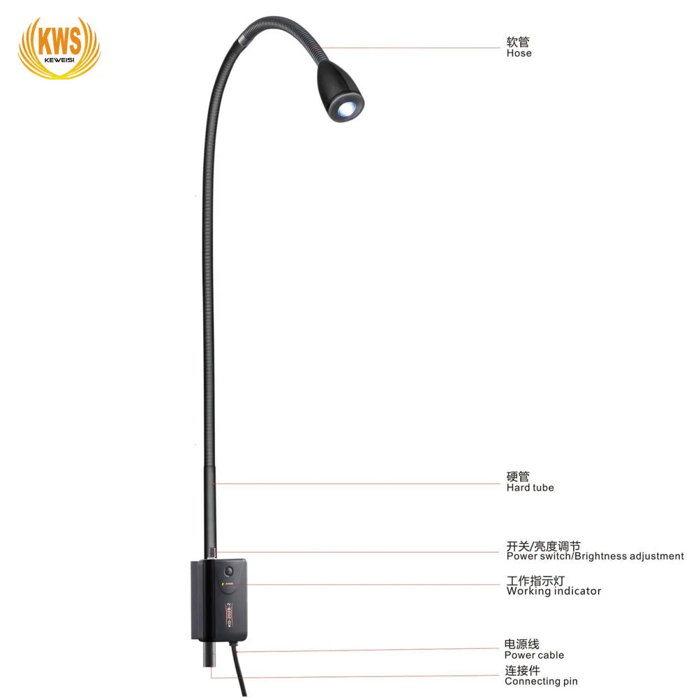 3W LED High-brightness Medical Examination Llight General Surgery Veterinary Lamp