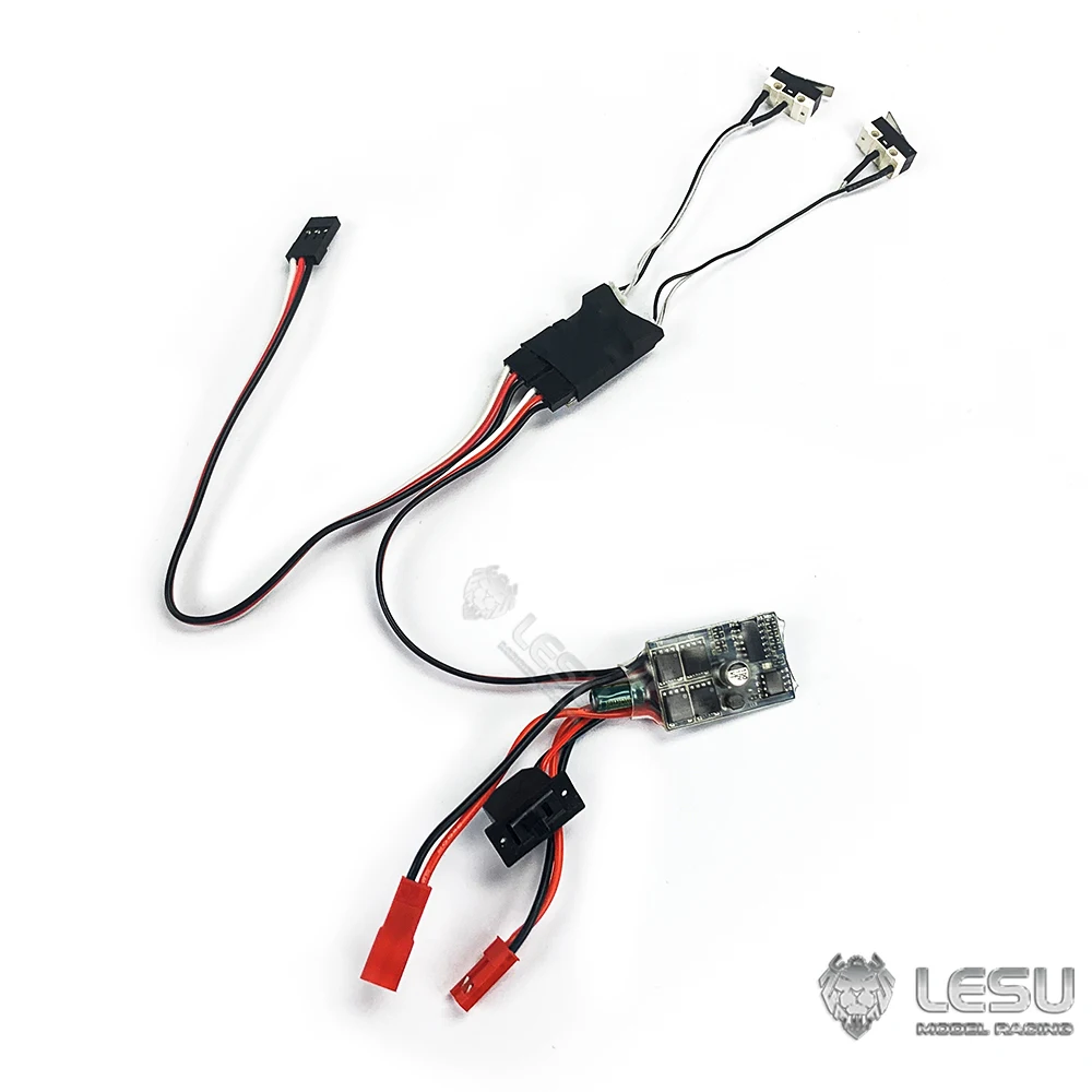 LESU Brushed ESC Limiter for 1/14 RC Hydraulic Truck Electric Construction Cars New Toys for Adult Metal Spare Parts TH22569