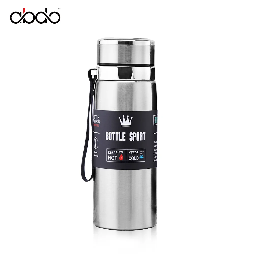 Thermos Water Bottle Cup Thermal with Infuser for Tea Leakproof Tumbler Thermal Insulation Stainles Steel Coffee Mug Drinkware