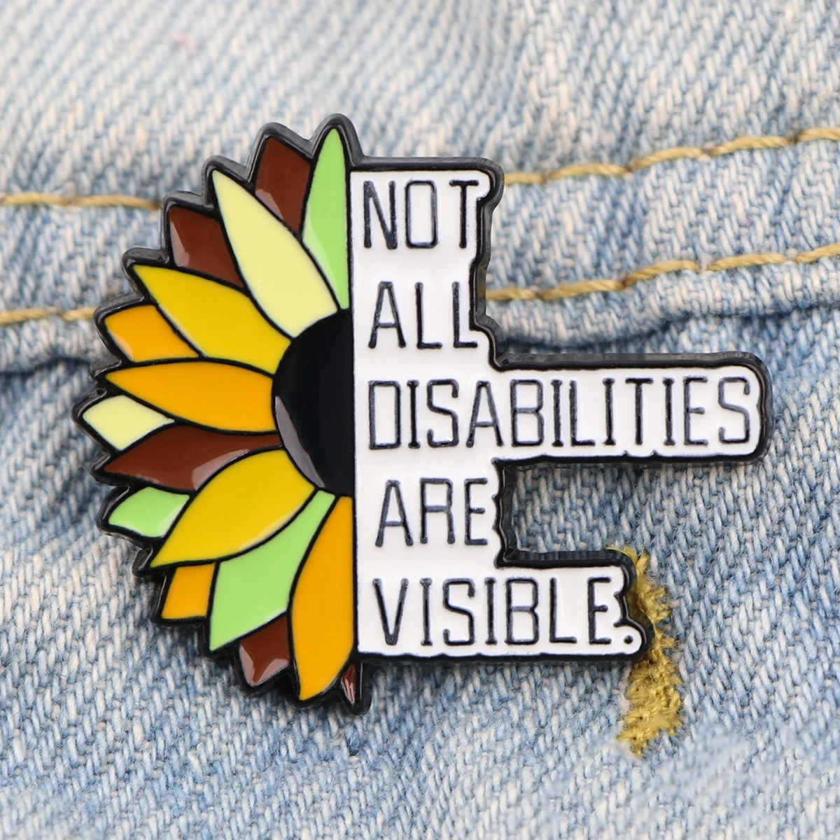TACOS Enamel Pins Sunflower Brooches Badge Quotation Lapel Pin For Backpack Clothes Accessories Funny Jewelry Birthday Gifts