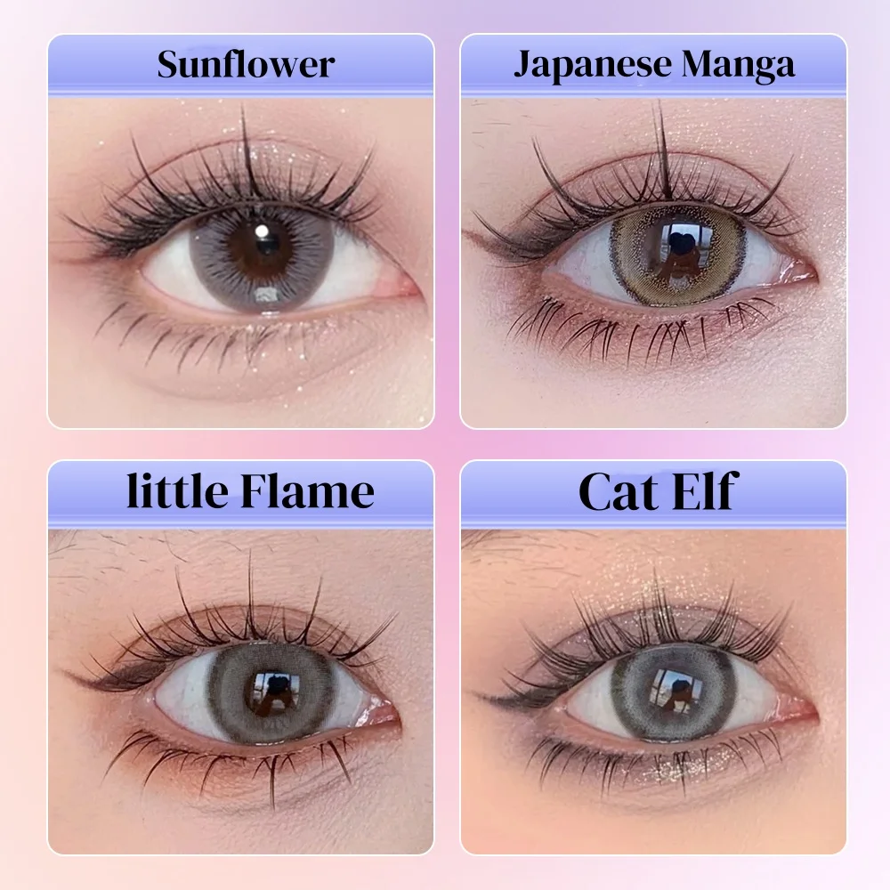 MIAOJIE لطيف الحلو تكنولوجيا Pre-Bond اضغط على الرموش غلويليس لتقوم بها بنفسك رمش ذاتية اللصق رموش واقعية قابلة لإعادة الاستخدام