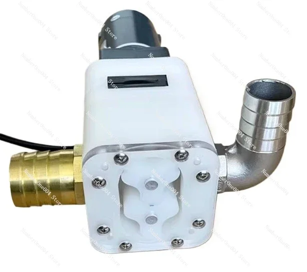 Para bomba de tres hojas, rotor de fluido líquido viscoso, bomba Flexible, higiene, grado alimenticio, miel, cuerpo Tahini