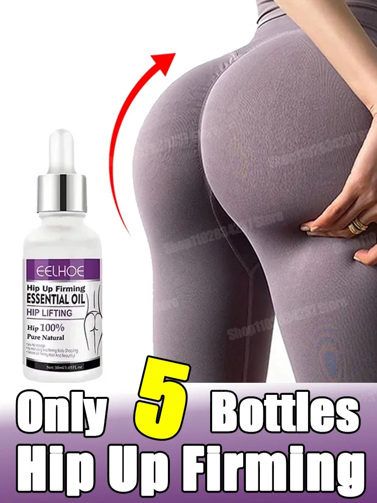 Women Hip Lift Up Buttock Enhancement Essential Oils Enlargement Cream Ass Liftting Up Hip Tightening Massage Essence Oil