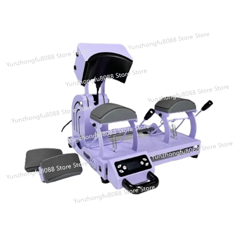 

Electric double-station cap baking machine Double cap pad combination heat press automatic heat press machine