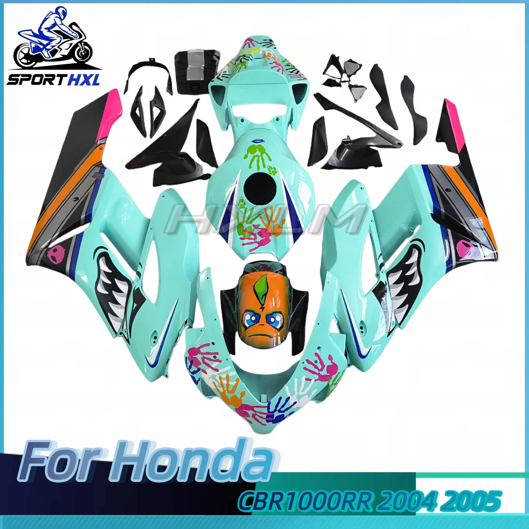 

For Honda CBR 1000RR 2004 2005 Sportbike Fairing Kit CBR 1000 RR 04 05 OEM Replacement Motorcycle Fairings