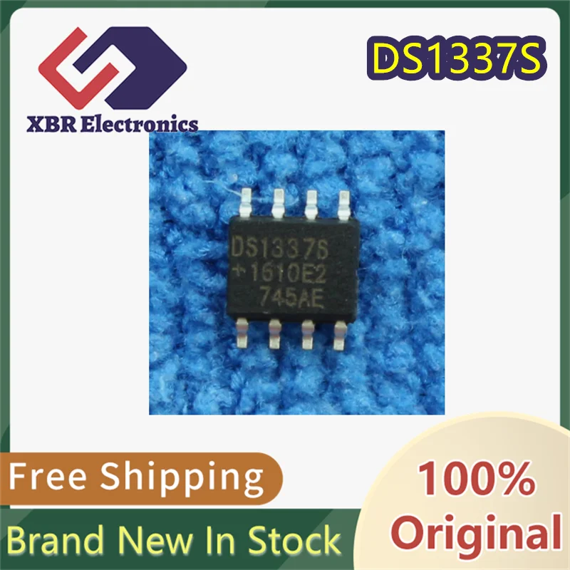 (5/50 pieces) DS1337 DS1337S+T&R Surface Mount SOIC-8 Real-Time Clock Chip IC Brand New Genuine Original In Stock