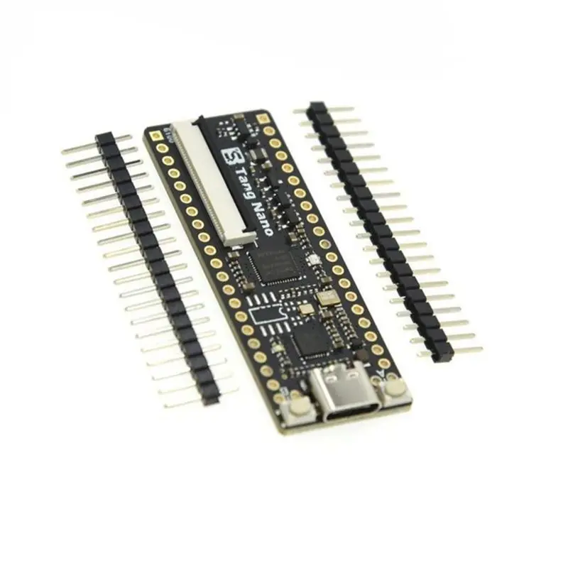 1 pièce - Carte de développement FPGA Tang Nano minimaliste avec insertion directe pour breadboard