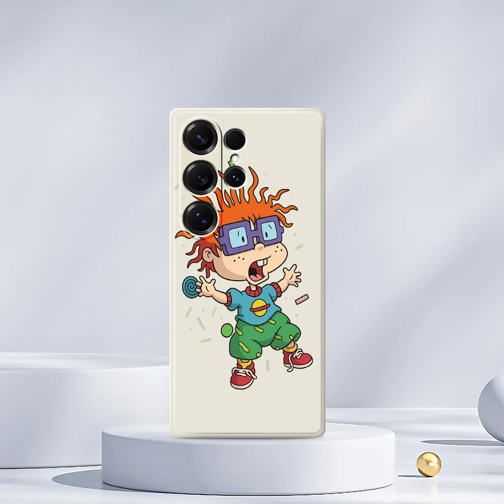 Casing Ponsel Kartun Anak-Anak untuk Samsung Galaxy S25 S24 S23 S22 S21 S20 Ultra Plus S23 FE S21FE S20FE S10 Plus Bahan Silikon