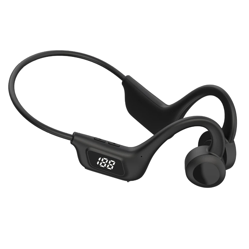 Draadloze oortelefoon Beengeleiding Sport Zwemmen Bluetooth-compatibele hoofdtelefoon Handsfree met microfoon voor Running X7 oordopjes