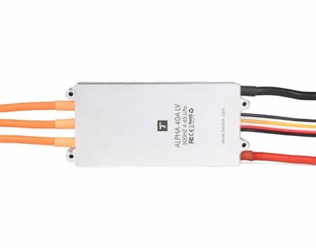 T-MOTOR Multi-axis/Multi-rotor Motor Special Governor FOC Sine Wave ESC ALPHA 40A LV