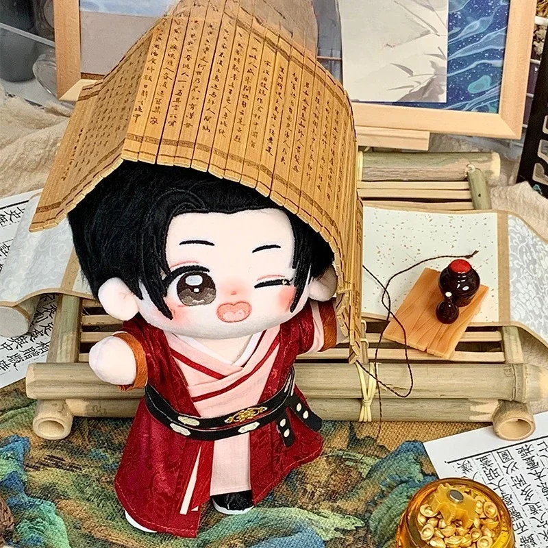

Anime Attributes Yuan Mo Kawaii Cosplay Cotton Doll Body With Clothes 20cm Cartoon DIY Dress Up Soft Plushies Toy Figures Gifts